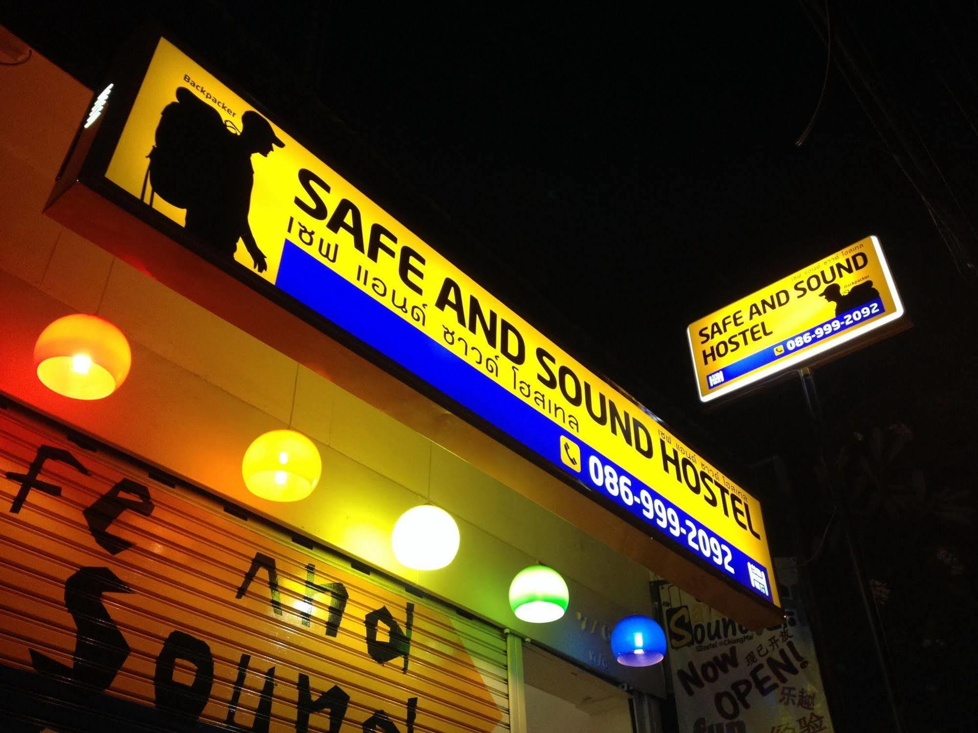 Safe And Sound Hostel Chiang Mai Extérieur photo